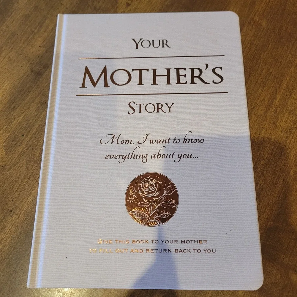 Piccadilly Your Mother's Story Guided Journal Hardcover Mom Memory Keepsake Book